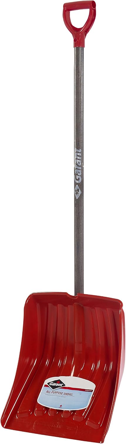 Garant NPM18KD Nordic 18-Inch Poly Blade Snow Shovel - Red, NPM18KDU