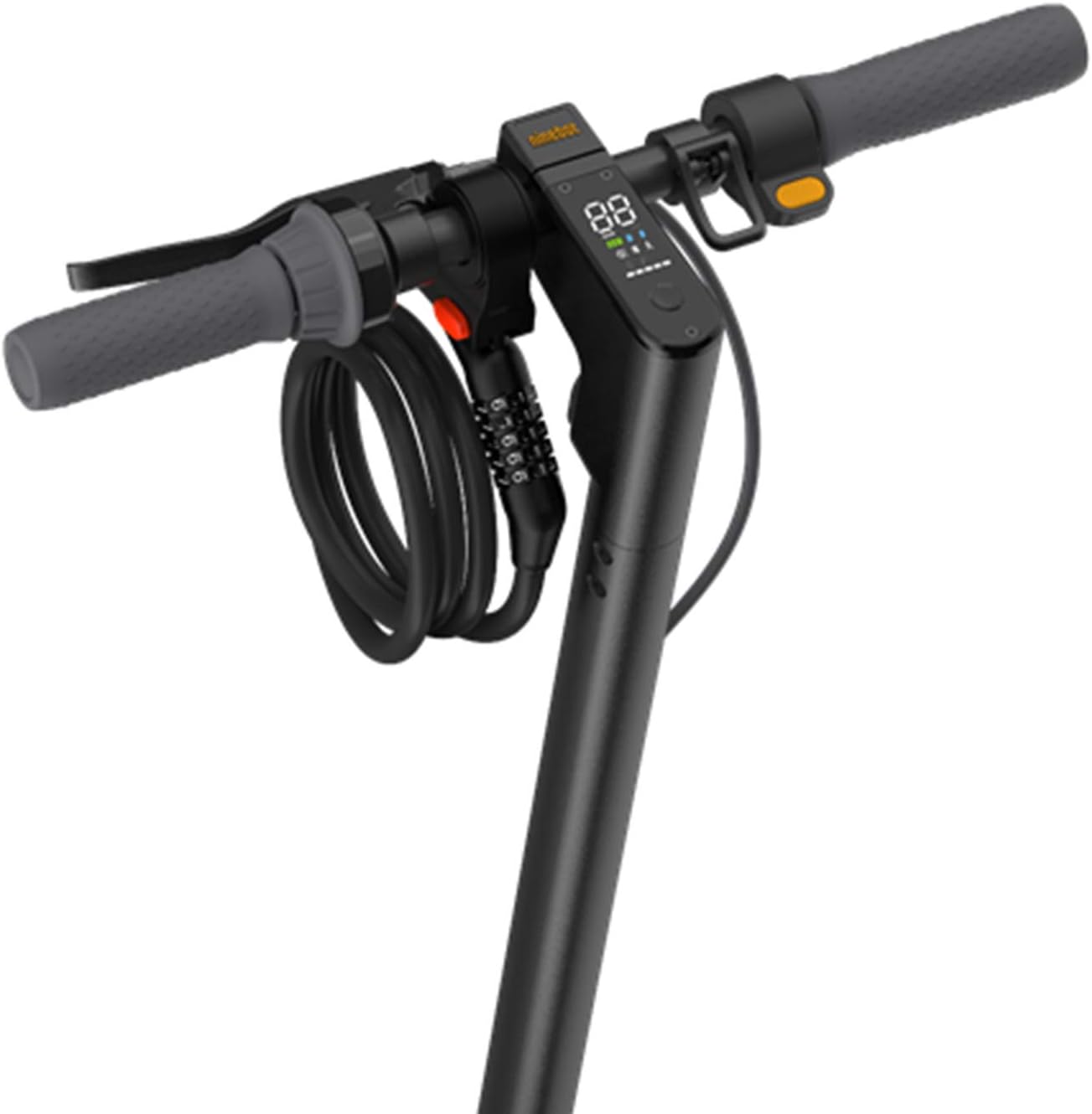 Segway Ninebot Password Cable Lock for Bikes and Scooters, Black