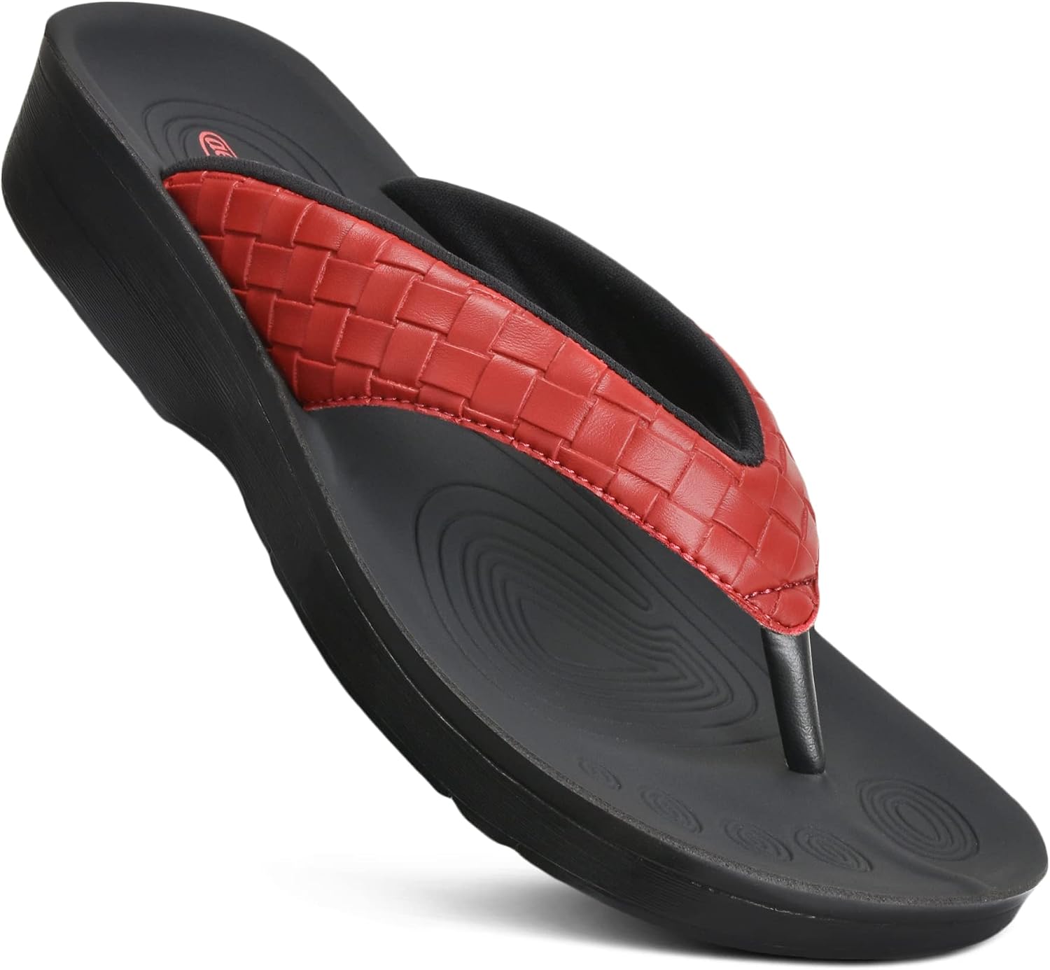 AEROTHOTIC Comfortable Arch Support Flip Flops for Women Orthotic Sandals