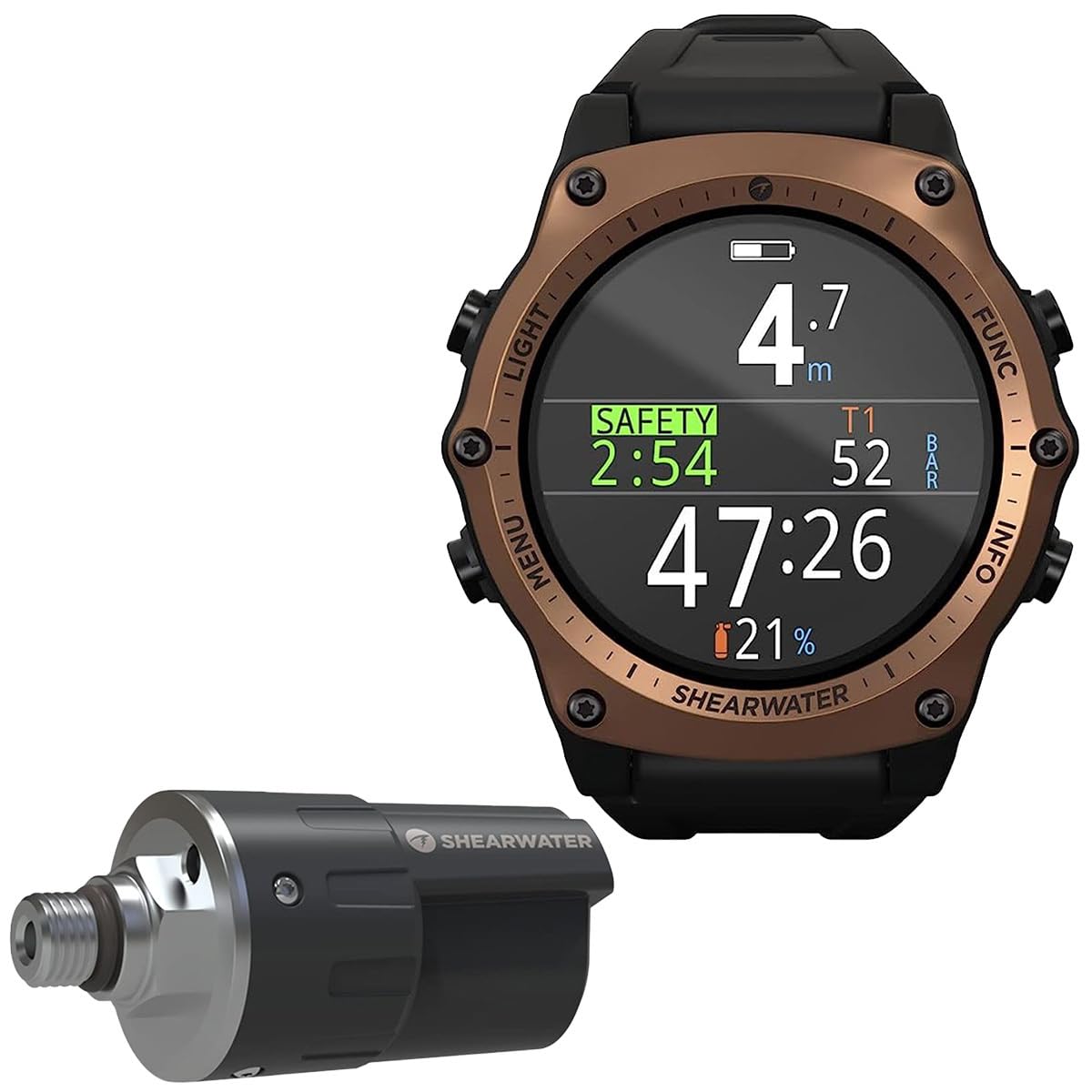 Shearwater Research Teric Dive Computer - Black