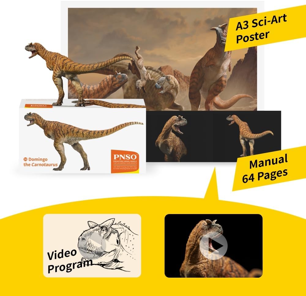 PNSO Prehistoric Dinosaur Models: 35 Essien the Spinosaurus