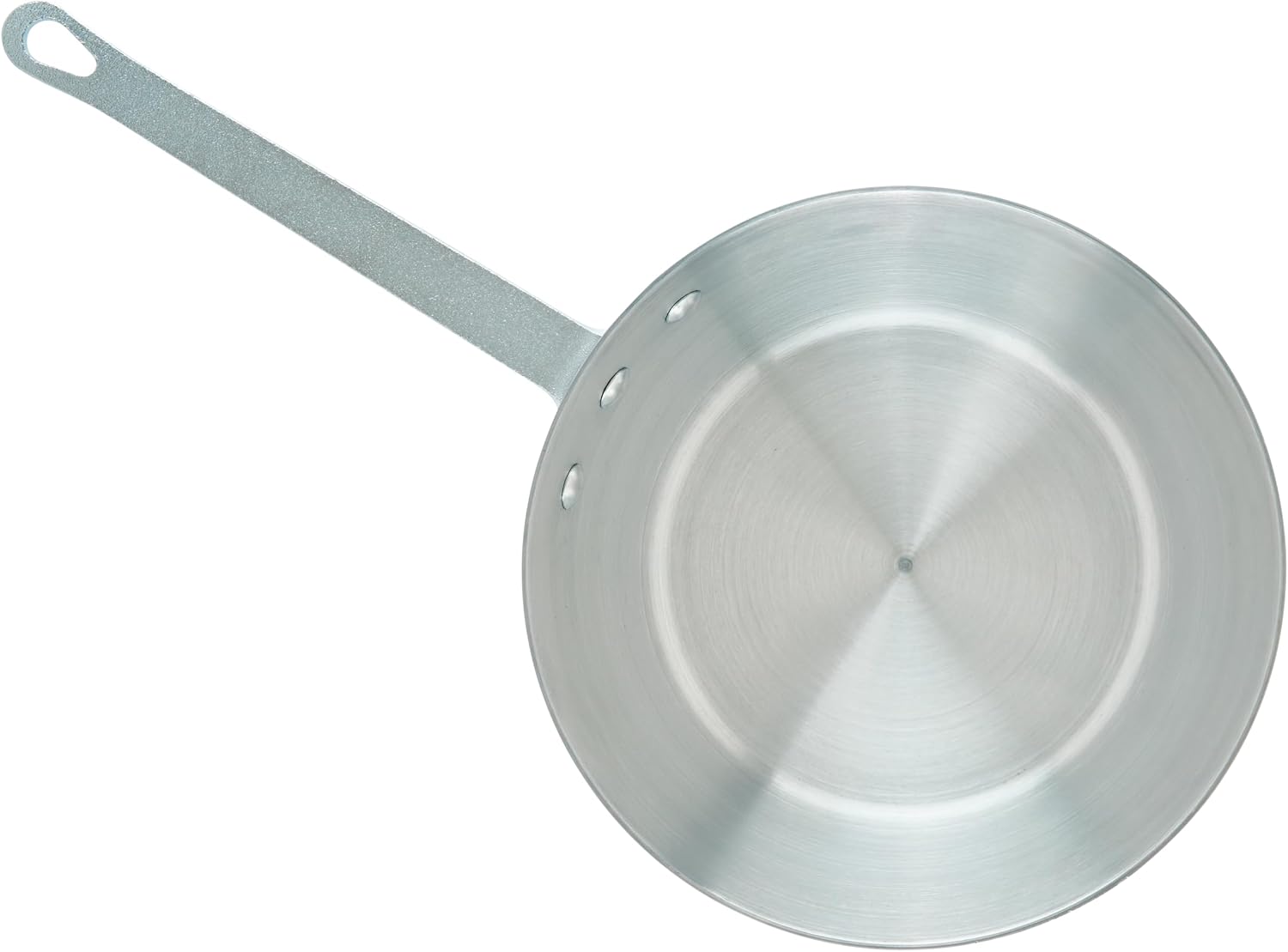Winco 3 3/4 qt Heavy-Duty Tapered Aluminum Sauce Pan, 3.75 qt | Tapered sides, Heavy-duty, Riveted handle, Great for Cooking and Food Preparation