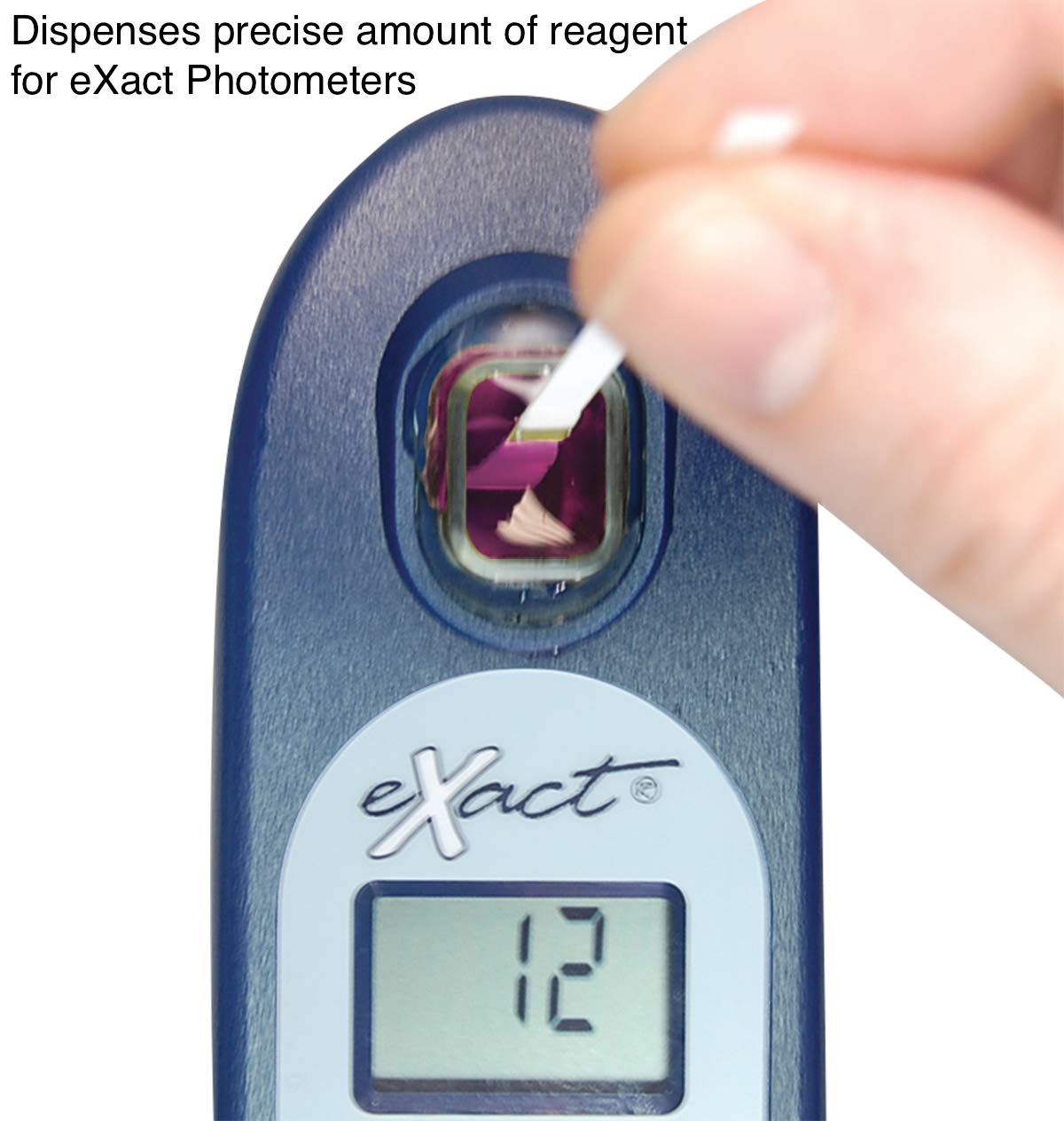 ITS 486201-KM Pool Exact EZ Photometer Master Pool Test Kit | 10 Parameters - F/C/T Chlorine, pH, Alkalinity, Calcium, Cyanuric, Copper, Salt