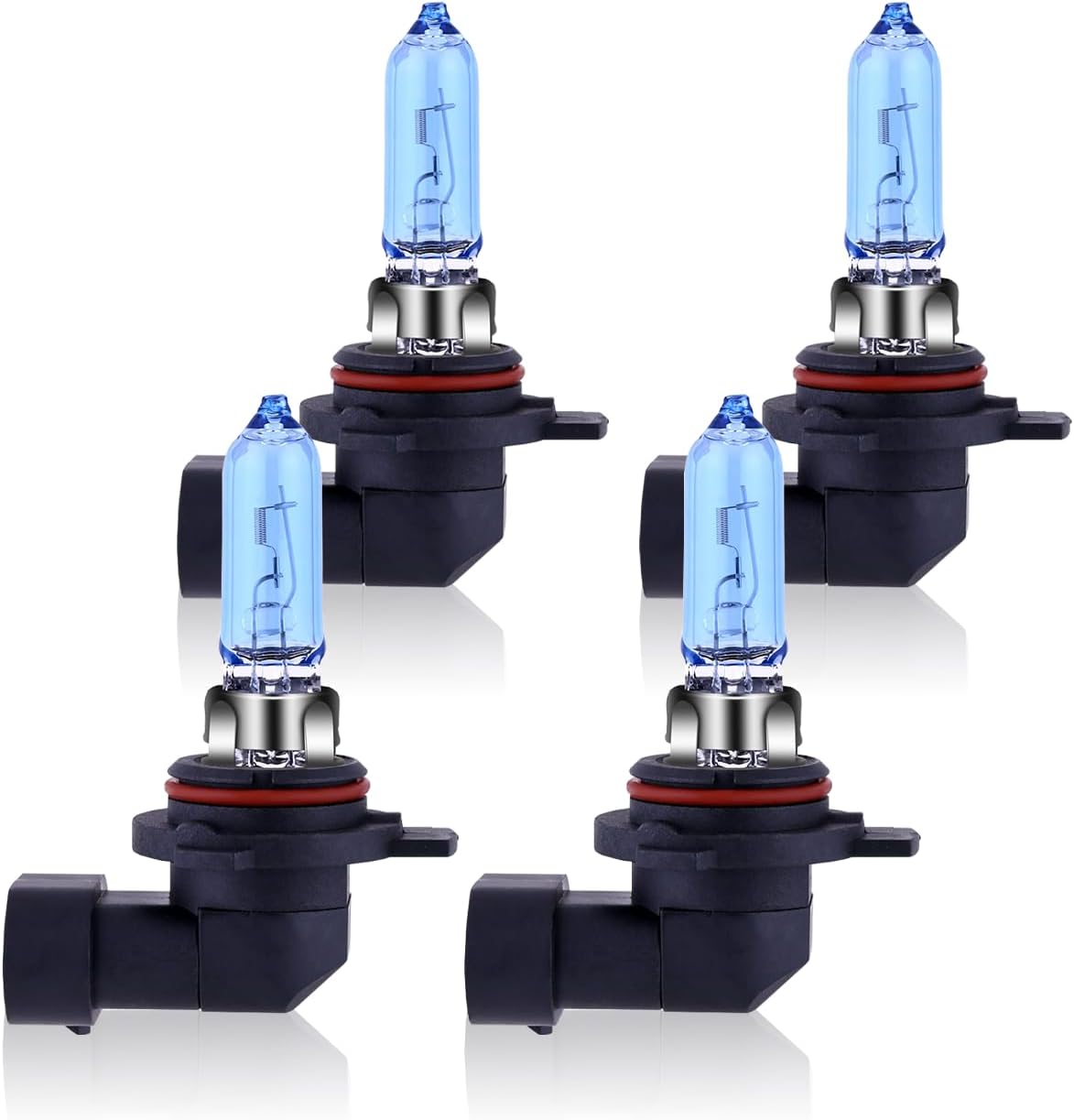 NEWBROWN H11 Headlight Bulb Halogen 5000K Super White Light Long Life Replacement PGJ19-2 12V/55W (H11, 2 Pack)