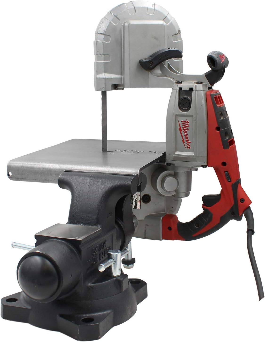 Swag Off Road Portaband Table V1.0 – Portable Band Saw Stand Compatible with Milwaukee, DeWalt, Makita, Bosch, Harbor Freight Bauer, and WEN – Heavy-Duty Steel, Made in USA