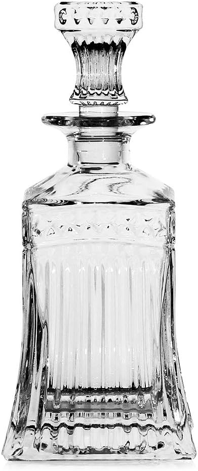 LUXU Whiskey Decanter,25 oz