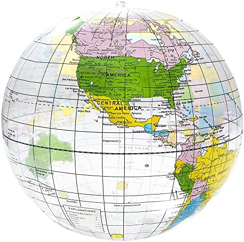 Rhode Island Novelty 16" Clear Globe Inflate