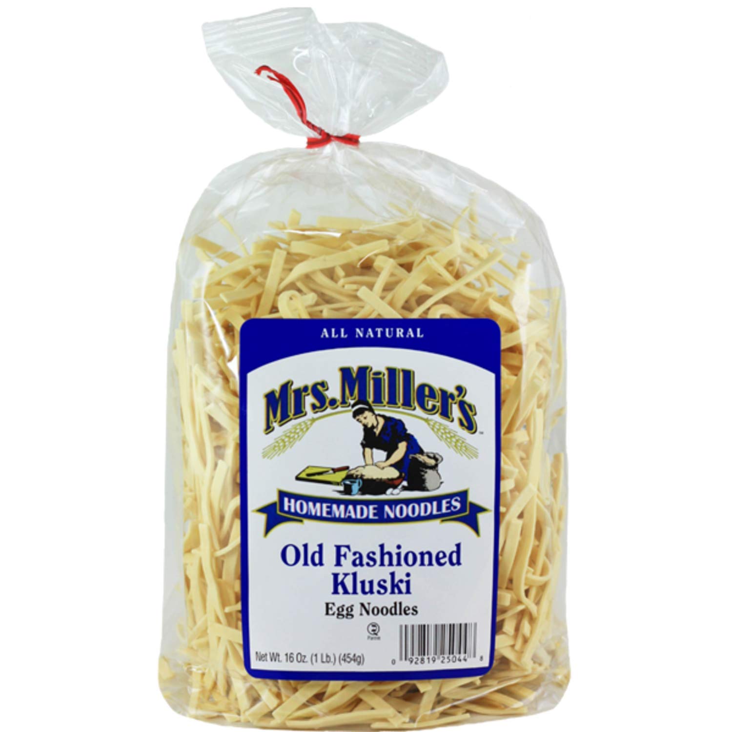 Mrs. Miller's Homemade Old Fashioned Egg Noodles, Kluski, 16 OZ (Pack of 1)