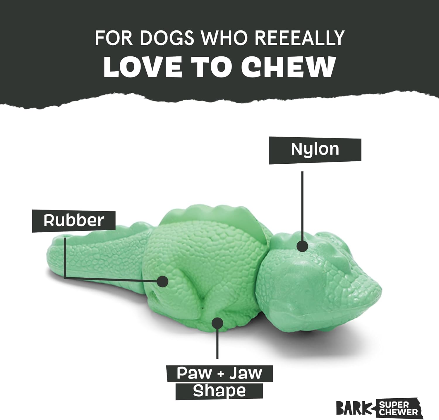 BarkBox Turkey Super Chewer - Toy for Large Dogs