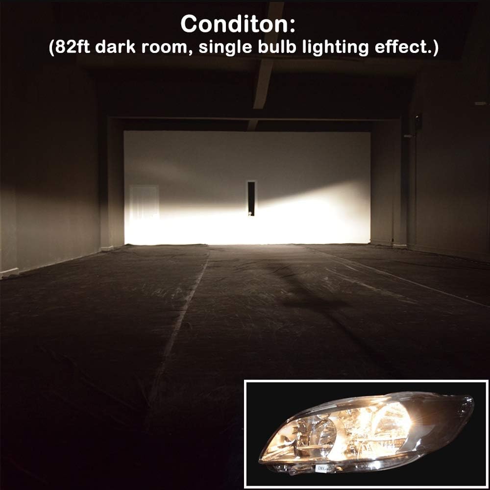 Voltage Automotive H11 Halogen Bulb (10 Pack) - Standard Replacement For High Beam Low Beam Driving Fog Light