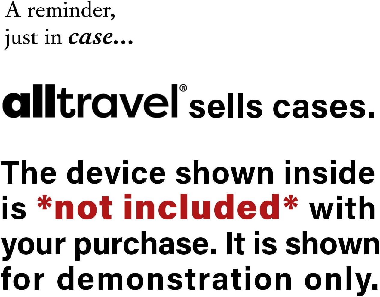 alltravel Case for Finishing Touch Yes Hair Remover, Laser Hair Removal, Gazelle Epilators, WOGOX Epilator, Ochine Laser Epilator (CASE ONLY)