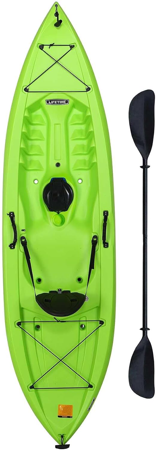 Lifetime Tahoma 100 Sit-On-Top Fishing Kayak, Paddle Included