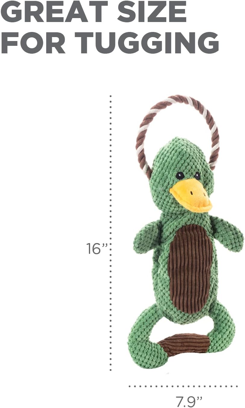Outward Hound by Charming Pet Ranch Roperz Cow Plush Squeaky Dog Toy