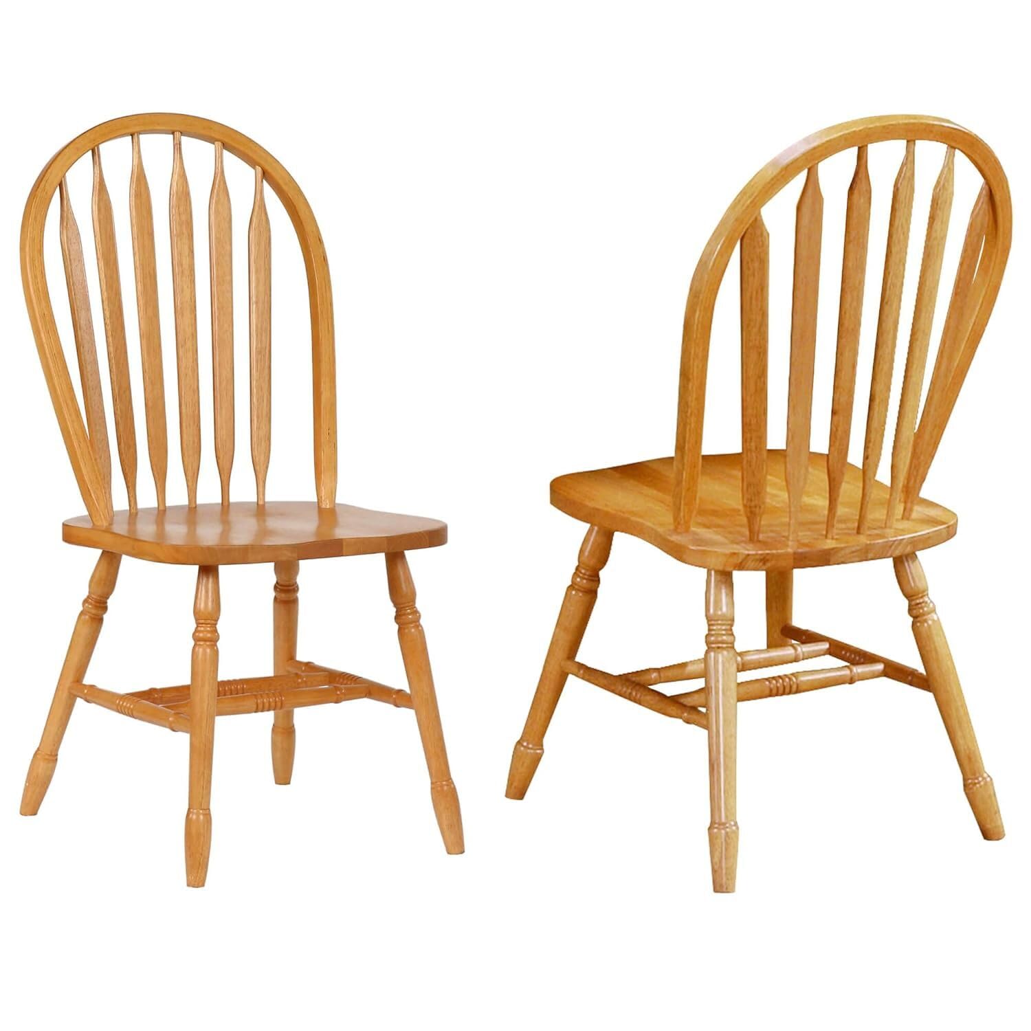 Sunset Trading Oak Selections Dining Chair, Light Finish