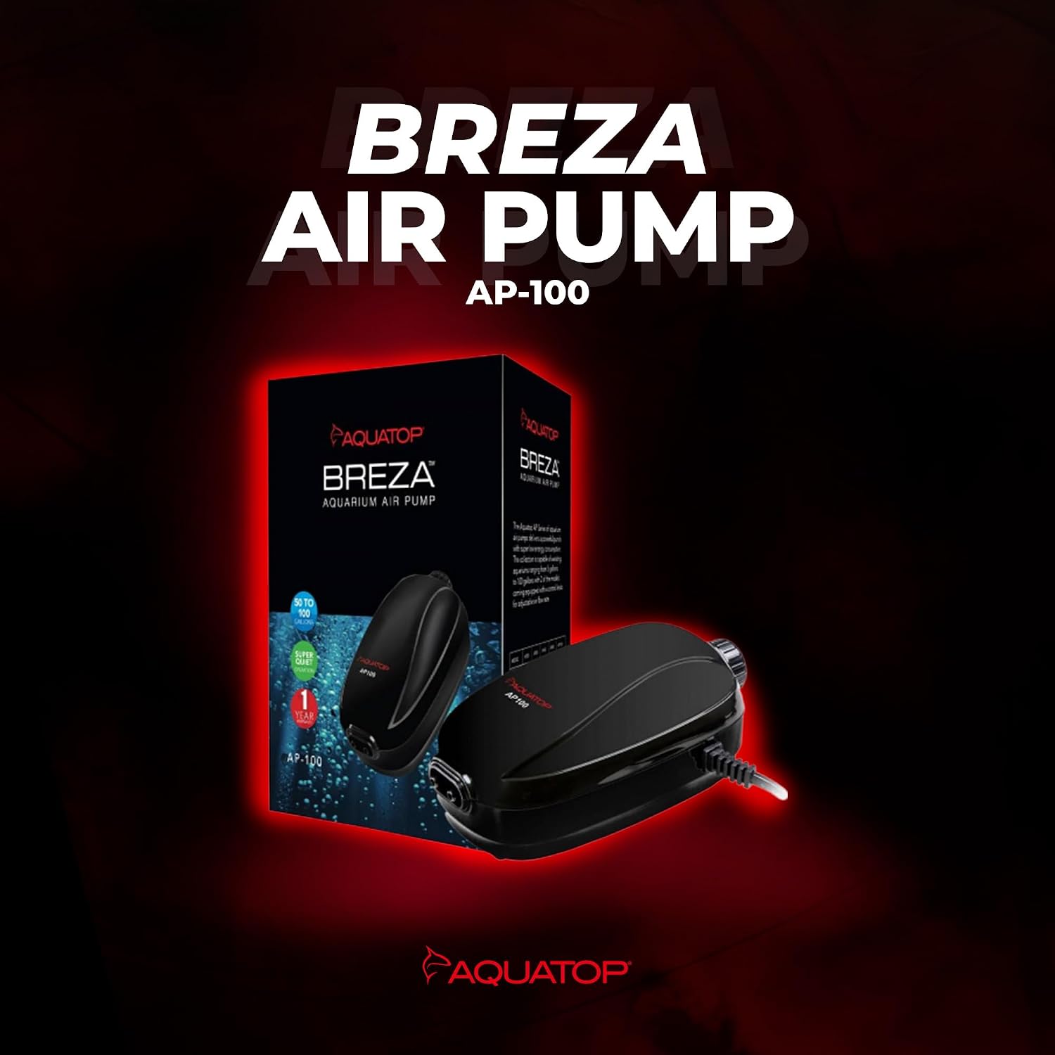 Aquatop Breza Aquarium Air Pump
