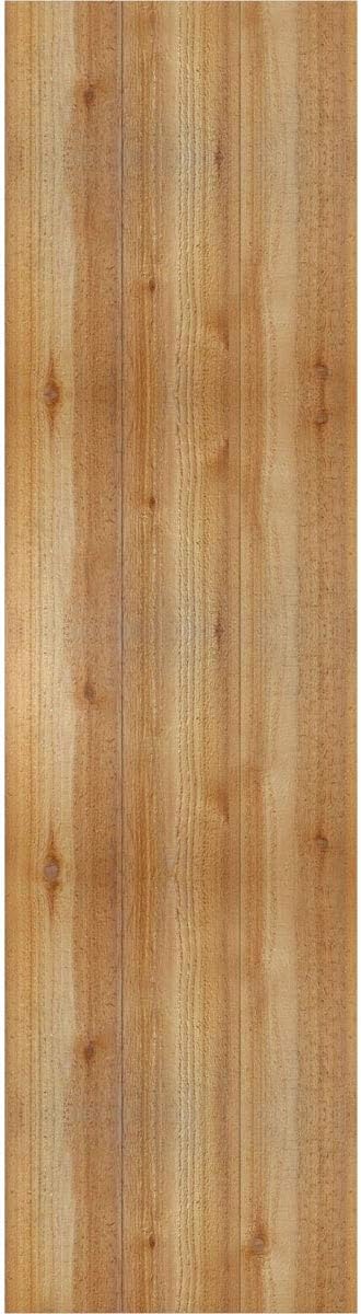 Ekena Millwork RBJ06S16X060RWR TimberCraft Three 5 3/8" Boards Joined Board-n-Batten, Rustic Wood Shutters (Per Pair), 16 1/8"W x 60"H