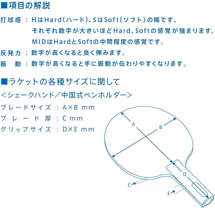 ヴィクタス(VICTAS) 卓球 ラケット ZX-Gear in シェークハンド 攻撃用 特殊素材入り 単品/ラバーセット