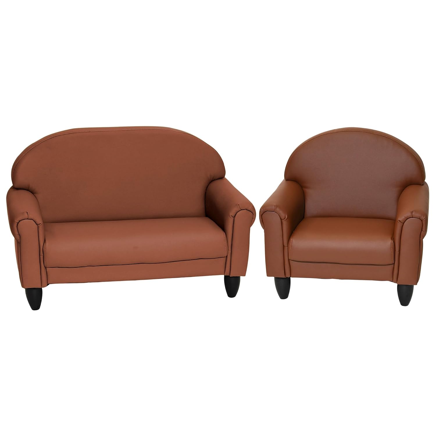 Children's Factory Upholstered Toddler Couch, Sofa, Deep Water