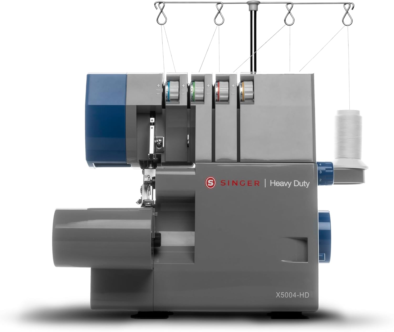 SINGER® X5004-HD Serger Overlock Machine, 2-3-4 Thread Capability