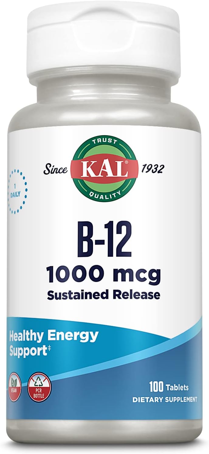 KAL Vitamin B-6 B-12 Folic Acid DropIns, Liquid Vitamin B Supplement Drops, Heart Health, Energy, Red Blood Cell Support with Methyl B12 and Methyl Folate, Natural Mixed Berry Flavor, 59 Servings, 2oz | Cardiovascular, Energy & Nerve Support - Active P-5…