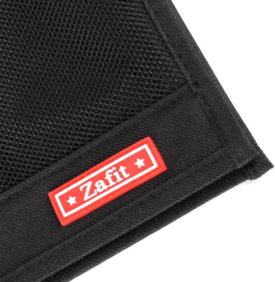 Zafit Bedside Storage Organizer, Table Cabinet Bedside Organizer Caddy for Remotes Phone Glasses (Classic 4 Pockets-Grey)