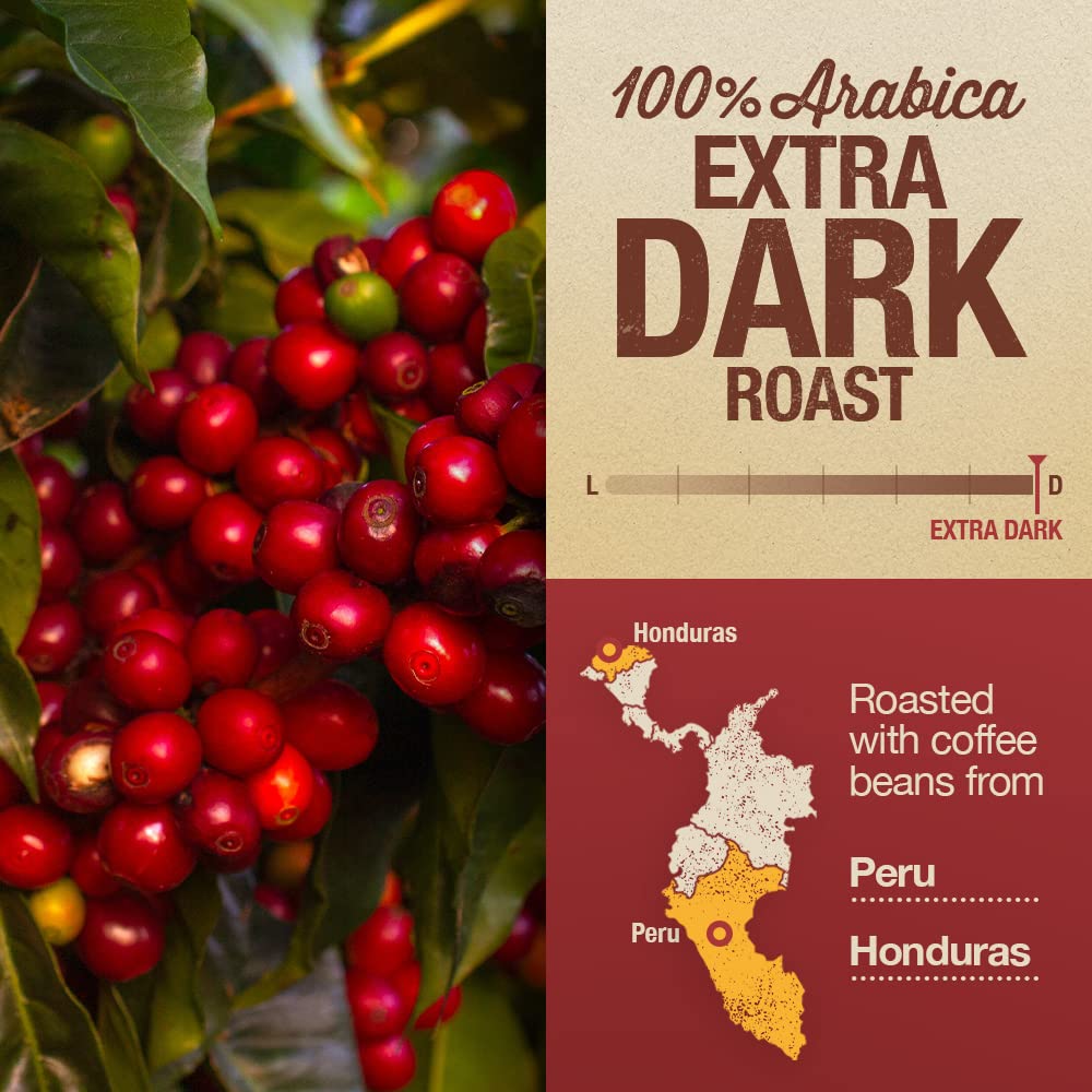 Mayorga Organic Coffee 12oz Cafe Cubano Roast - Dark Roast Whole Bean Coffee Specialty Grade, 100% Arabica, Slow Roasted, Bold and Smooth Flavor with Low Acidity - USDA Organic, Non-GMO, Kosher,