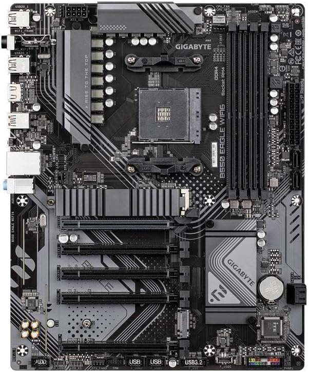 NEWEGG Motherboard CPU Memory Combo - B550M Micro ATX Motherboard Bundle with Ryzen 5 5500 6-Core 3.6 GHz CPU and 16GB (2 x 8GB) 288-Pin PC RAM DDR4 3600 Desktop Memory