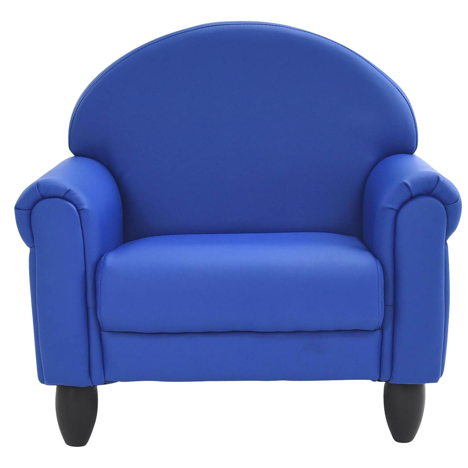 Children's Factory Upholstered Toddler Couch, Sofa, Deep Water