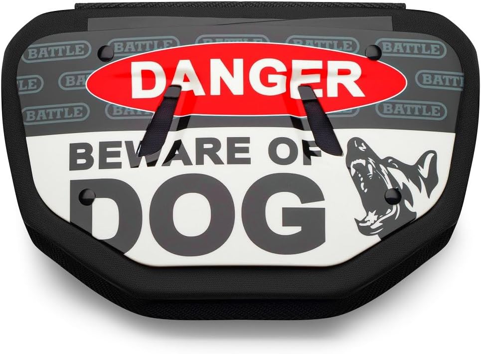 Battle Sports Novelty Football Back Plate, Kids, Adults