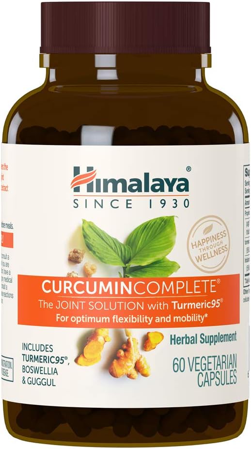 Himalaya Curcumin Complete Joint Support Supplement, 60 Capsules