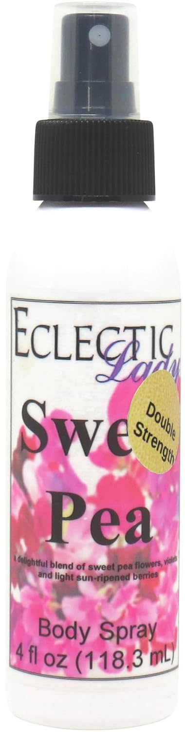 Sweet Pea Body Spray, 2 ounces, Body Mist