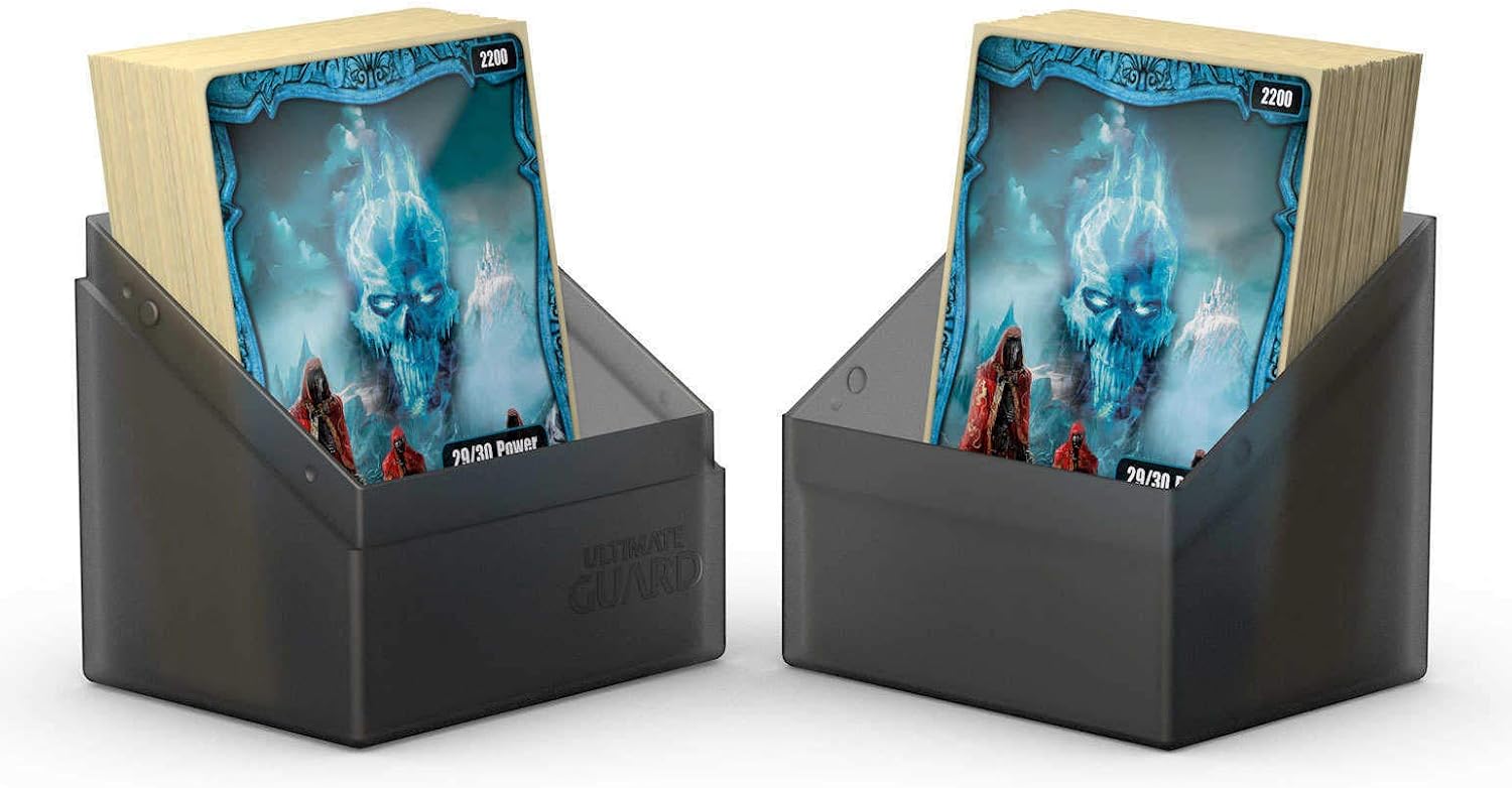 Ultimate Guard Boulder 100+ Classic, Deck Case for 100 Double-Sleeved TCG Cards, Emerald, Secure & Durable Storage for Trading Card Games, Soft-Touch Finish