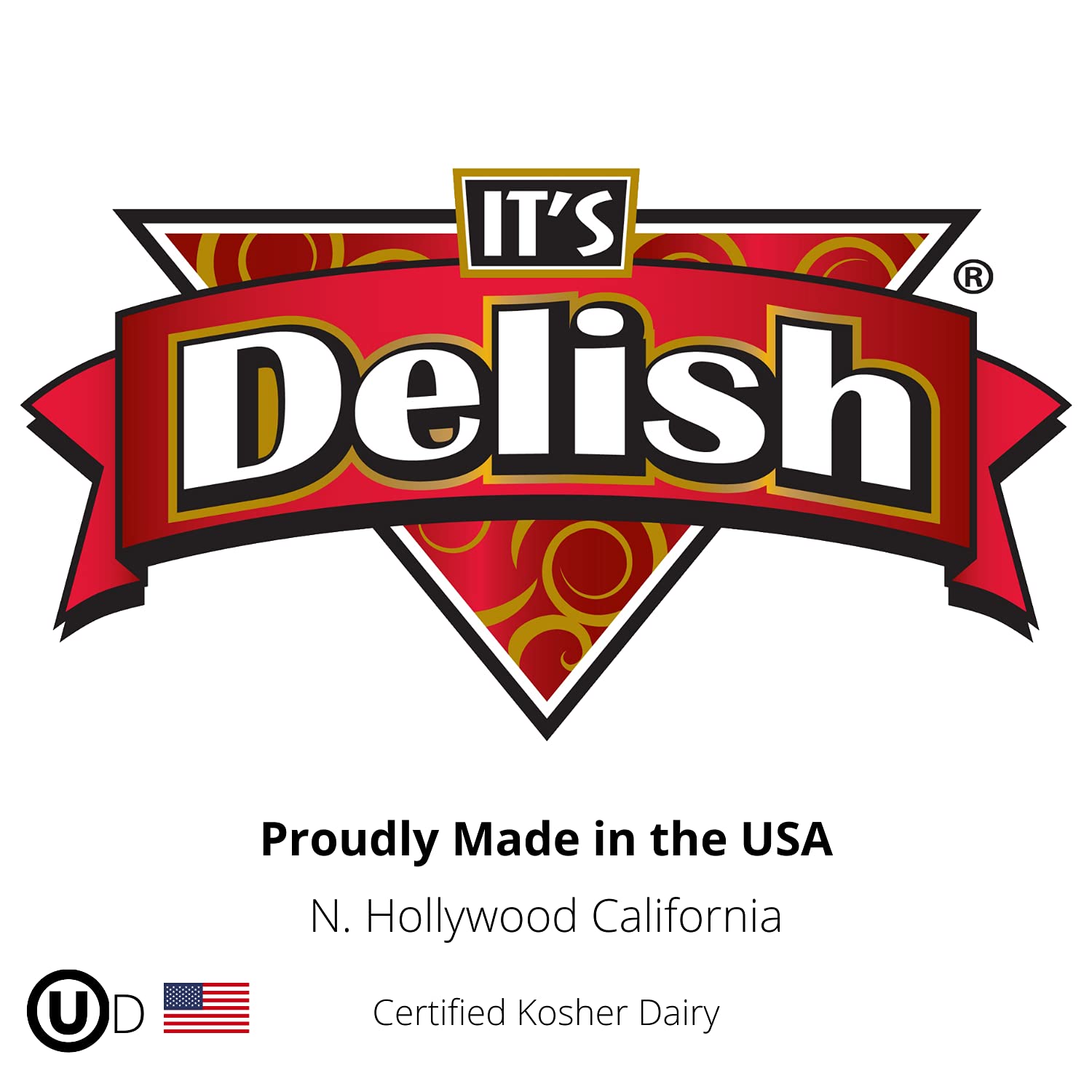 Gourmet Milk Chocolate Covered Raisins by It's Delish, 2 Lbs Bulk | Milk Chocolate Raisins Candy Snack for Parties or Holiday Events and Healthy Snacking | USA Made, Kosher Dairy