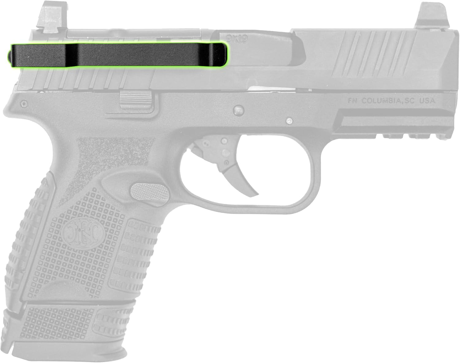 ClipDraw Gun Clip, Low Profile Slim Concealed Carry Easy Install American Made