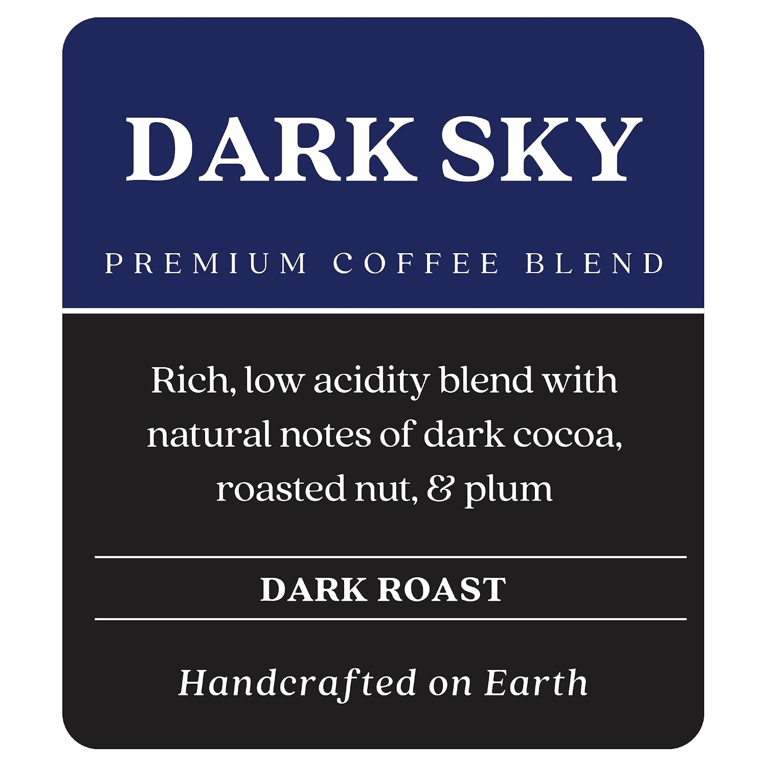 Copper Moon Whole Bean Coffee, Dark Roast, Sumatra, 2 lb | 2 Pound Bag, Vegan, Allergen Free, Non-GMO, Kosher, Vegetarian, Small Batch Roasted
