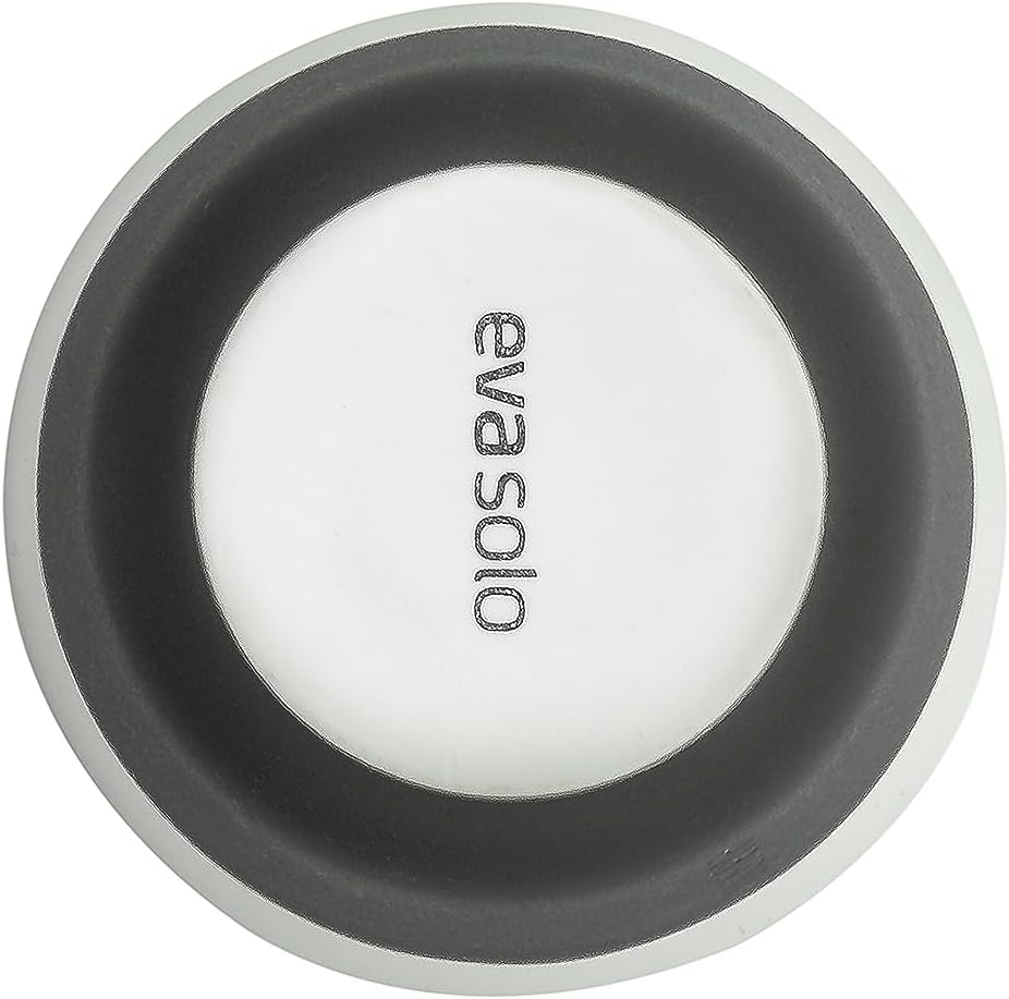 Eva Solo | 2 Lungo Tumbler Mugs | 8 oz Porcelain Coffee Cup Tumblers with Silicone-coated Grip | Danish Design, Functionality & Quality | Black