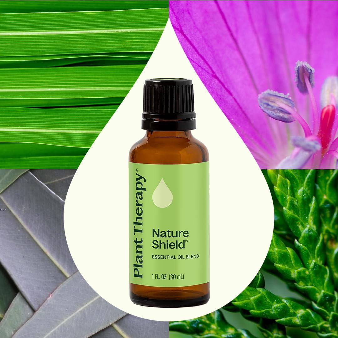 Plant Therapy Nature Shield Essential Oil Blend 10 mL (1/3 oz) | 100% Pure, Undiluted, Natural Aromatherapy, for Camping and Outdoor Activities