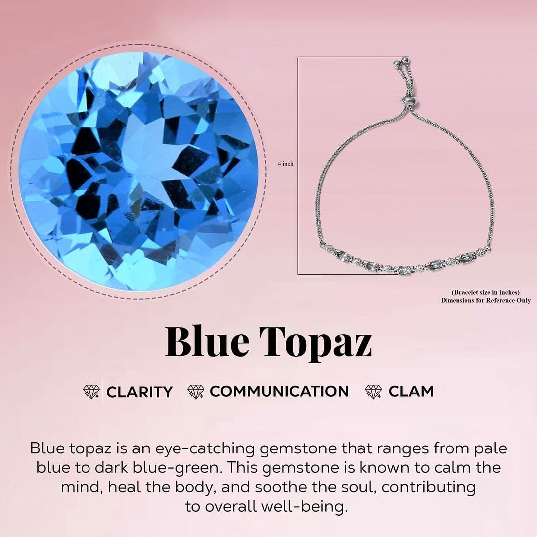 Birthstone Bracelets Charm Bolo Bracelet Adjustable Gemstone | Birthday, Gifts