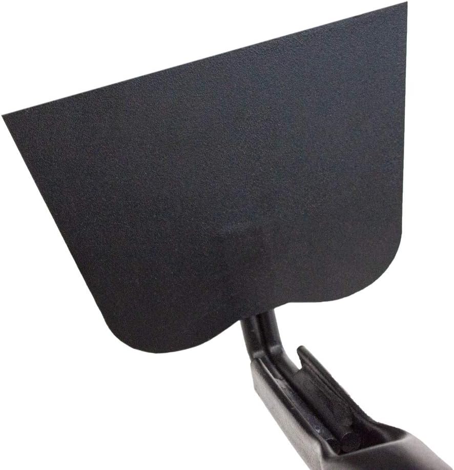 BULLY TOOLS 12-Gauge Garden Hoe for Gardening, Heavy Duty Draw Hoe for Weeding, Cultivating and Turning Soil