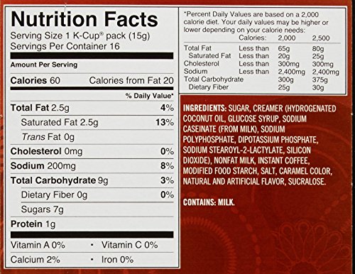 Cafe Escapes Cafe‚ Caramel - 16 ct