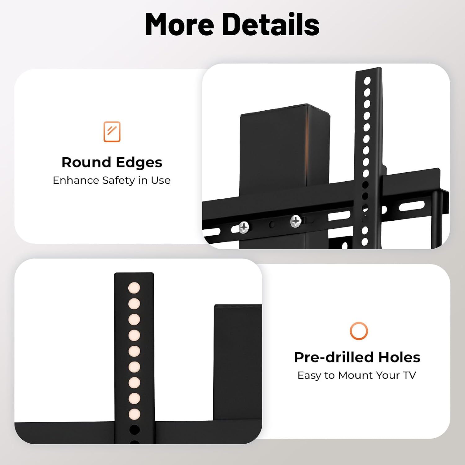 Motorized TV Lift, 110V Automatic Lift TV Bracket Height Adjustable TVs Stand with Remote Control for 26"-57" Television Size