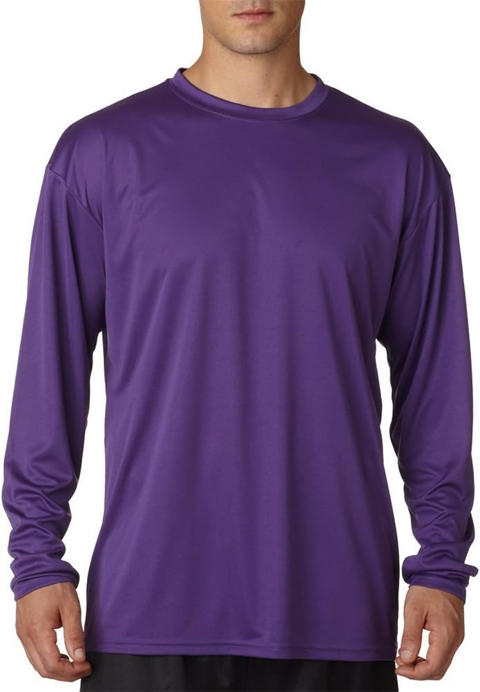 A4 Men's Cooling Performance Crew Long Sleeve Tee