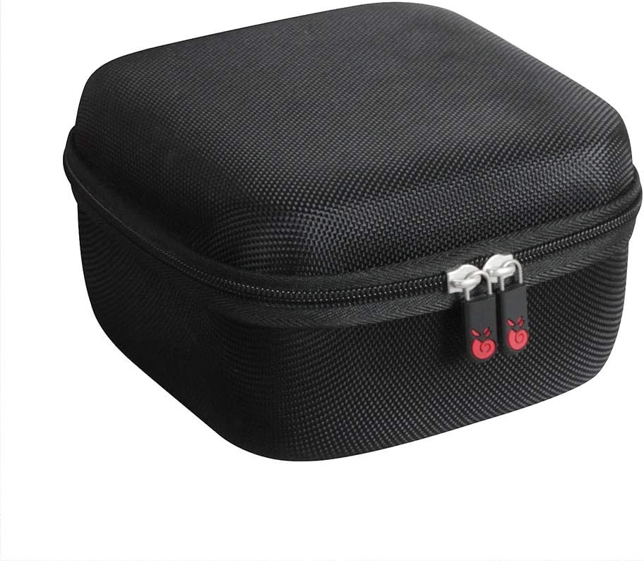 Hermitshell Hard Travel Case for Cricut Easy Press Mini Heat Press Machine (Black+Rosy)