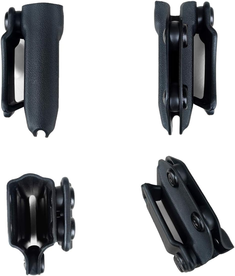 POLE.CRAFT IWB/OWB Magazine Holster Kydex - Mag Carrier Fits: 9mm .40 Double Stack / 9mm .40 Single Stack - P365 1911 Glock 19 19X 17 26 27 28 43 22