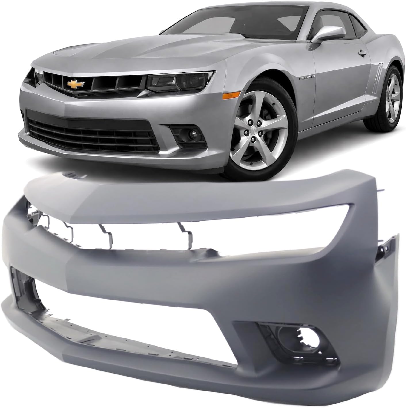 FitParts Compatible with Chevrolet Malibu 1997–2005 Front Bumper Cover