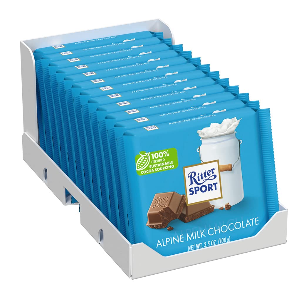 Ritter Alpine Milk Chocolate, 3.5 oz