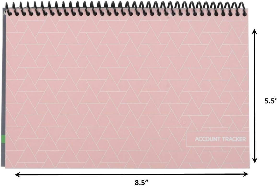 The Superior Register - Simple Account Tracker - Big Checkbook Register & Financial Ledger - Debit Card Register - Bank Register - 1 Pack, Teal, Wide Edition