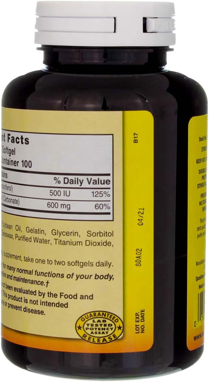 Natures Blend, Easy to Swallow, Liquid Calcium, 600mg, 100ct