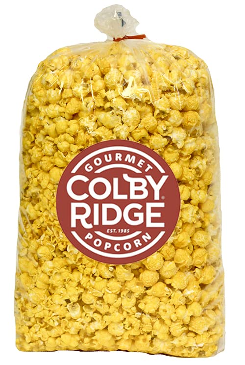 4 Flavor Gourmet Popcorn Assortment 8 Gal. (128 Cups) Large Sampler - White, Caramel, Cheese, and Rainbow Bulk Popped