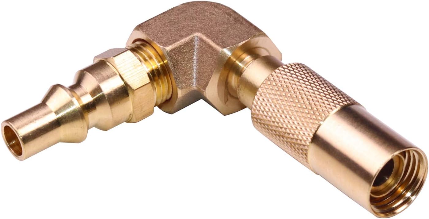 Propane Elbow Adapter 3/8 Male Flare for Blackstone 17 and 22 Inch Griddles